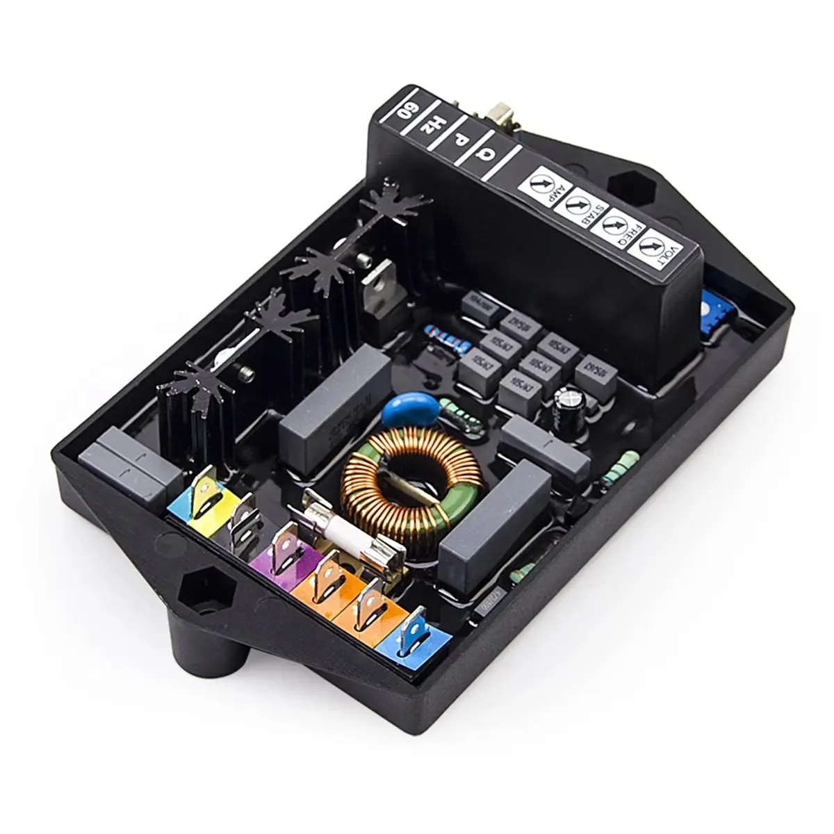 M16FA655A AVR for Generator Automatic Voltage Regulator Control Module Single 3 Phase Alternator Stabilizer