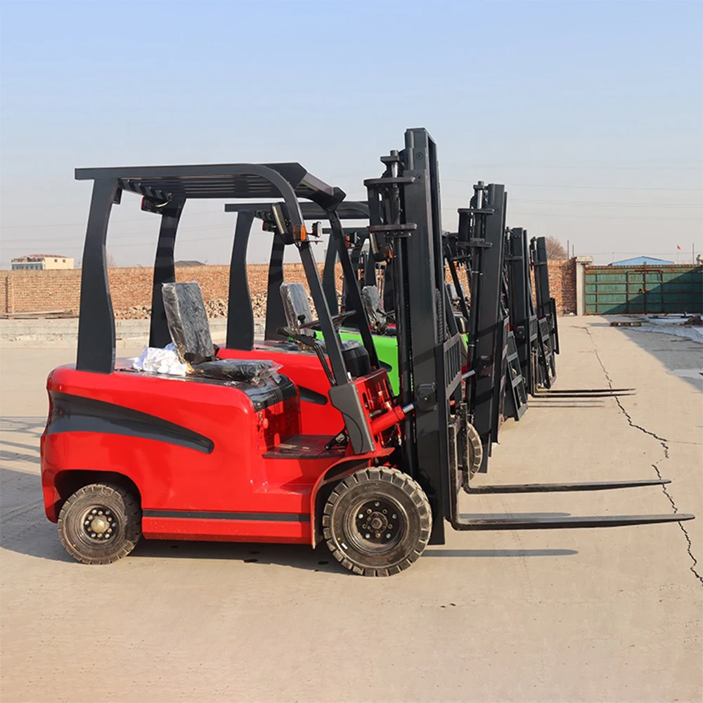 Safe and Reliable 6 Meters Electric Lifting 48v Warehouse Lithium Ion Battery 1.5/3.5/2/3 Ton Electric Forklift Prices