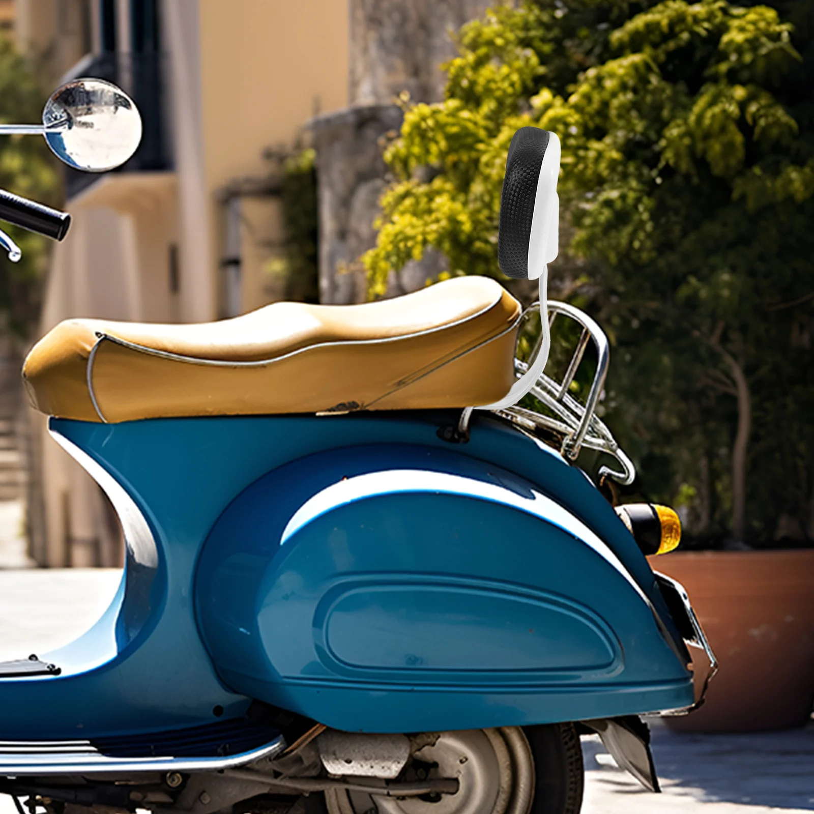 

Sponge Padded Backrest Soft Comfortable Safety Back Cushion Rear Rest Practical Bike Seat Cushion for Electric Bicycles