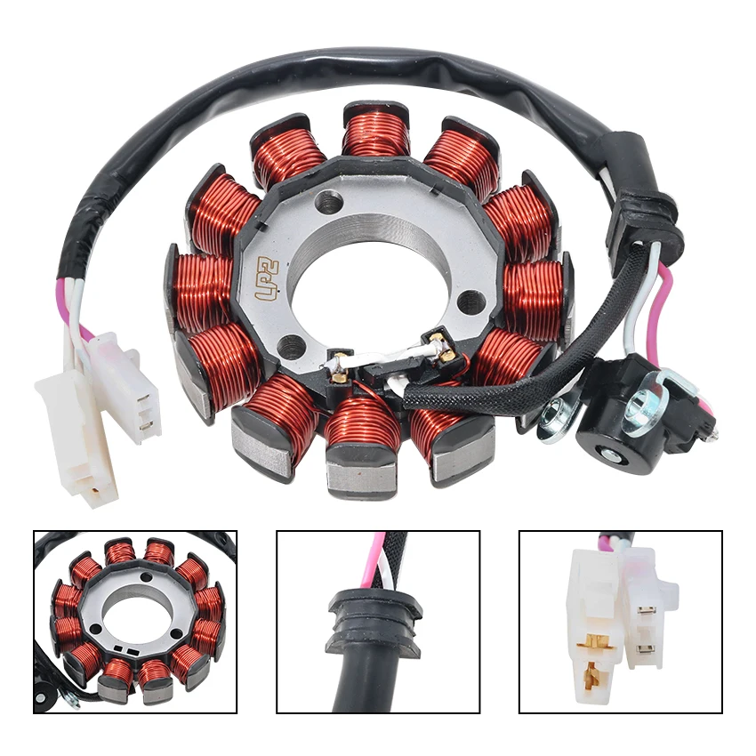Motorcycle Stator Coil For Fantic XMF125 XEF125 Caballero Scrambler Rally 125 Deluxe 125 2021-2024 OEM:WR125-0169