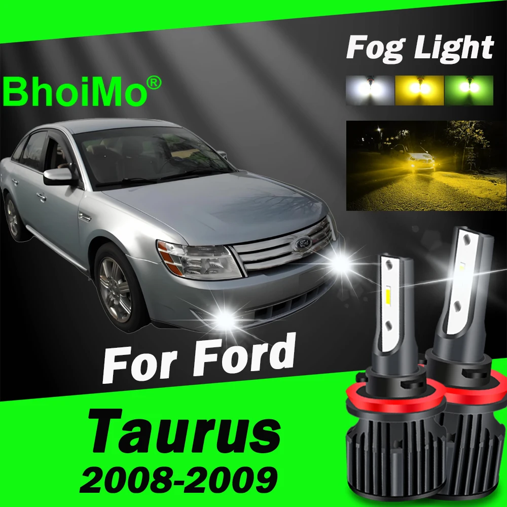 

BhoiMo For Ford Taurus 2008 2009 Front Fog Light Lamp Led Bulb