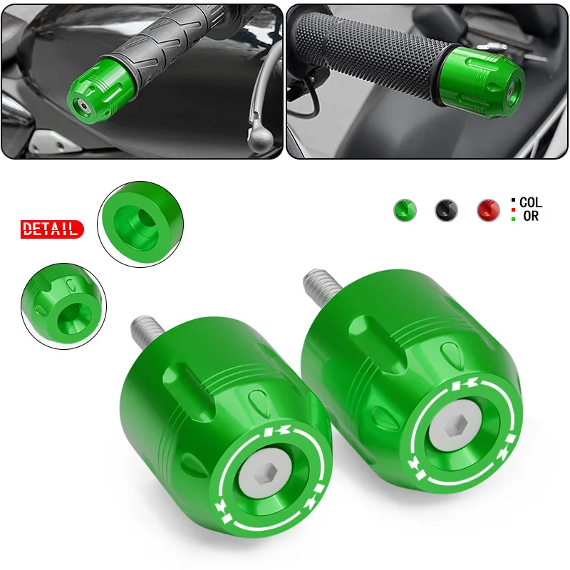 For Z900 Z900SE RS Z650 RS Z750 Z500 NINJA500 650 NINJA1000 NINJA1000SX NINJA400 ZX4RR ZX4R 10R 6R Motorcycle Handlebar Grip Cap