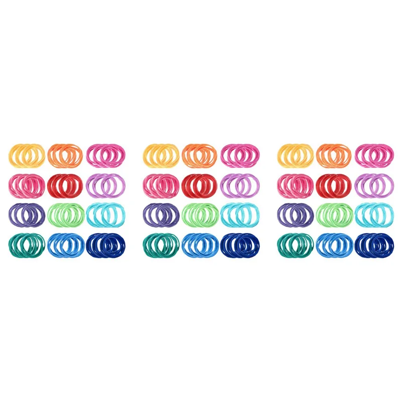 

576 шт. 7-дюймовые прихватки, петли для плетения, петли для плетения, петли для рукоделия с 12 цветами для поделок, принадлежности для рукоделия A-ABQU