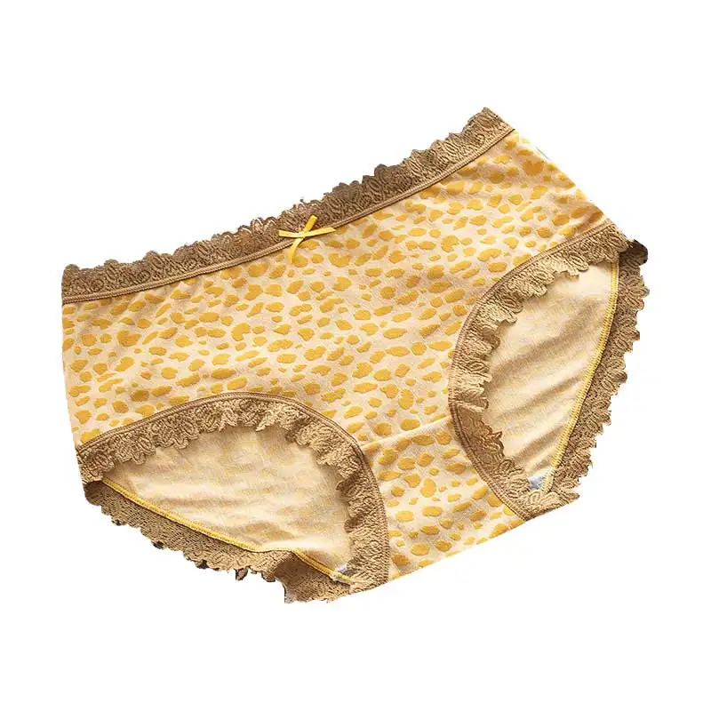 Damenhöschen, weiblich, Glamour, reine Baumwolle, antibakteriell, im Schritt, atmungsaktiv, japanische Mädchen, Sommer, Spitze, dünne Mädchen-Shorts, Kopf