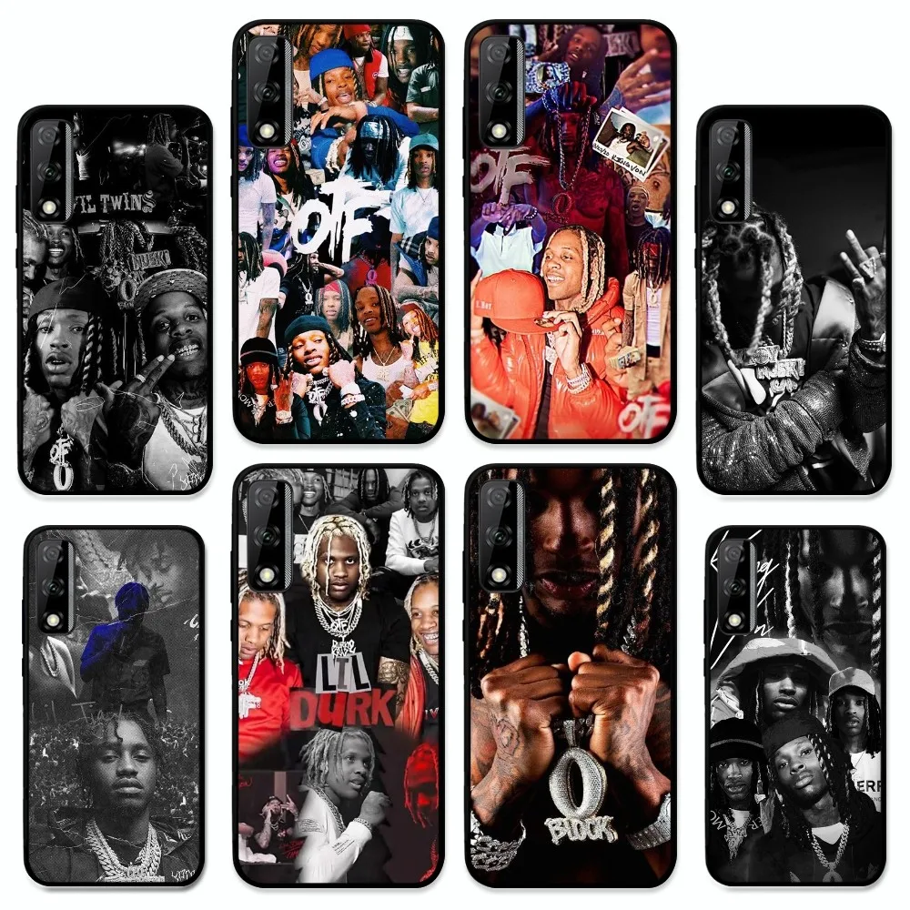 Rapper L-Lil D-Durk Phone Case For Huawei Y9 6 7 5 Prime Enjoy 7s 7 8 plus 7a 9e 9plus 8E Lite Psmart Shell