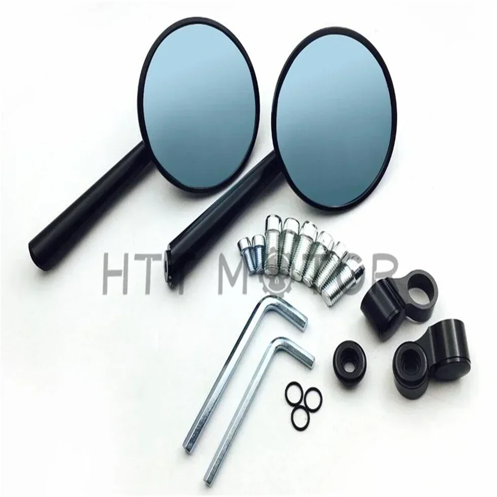 

Motorcycle Parts Round CNC Rearview Side Mirrors for SUZUKI YAMAHA HONDA BMW Motorcycles 10mm 8mm