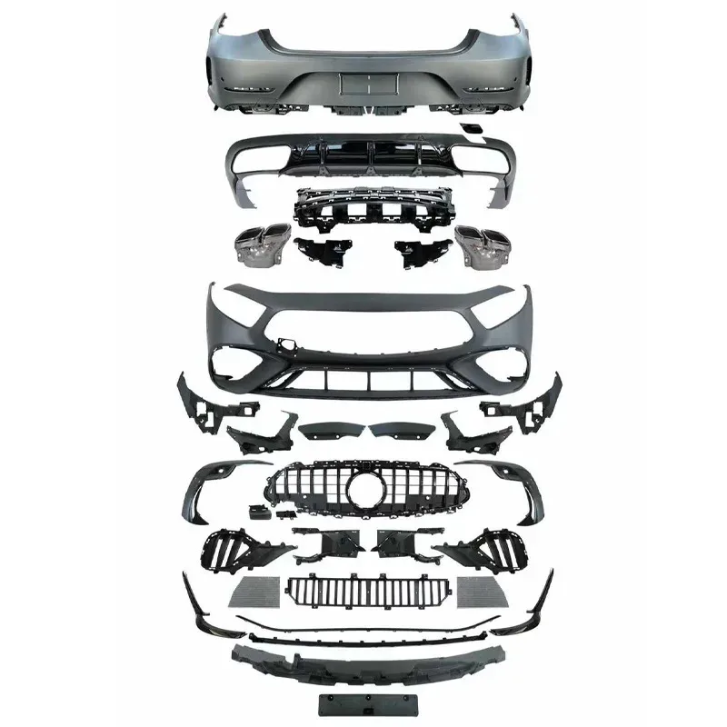 طقم هيكل مصدات السيارة من المصنع لـ CLS63 ترقية إلى W218 CLS-Class لـ W218 2012-2017 #4