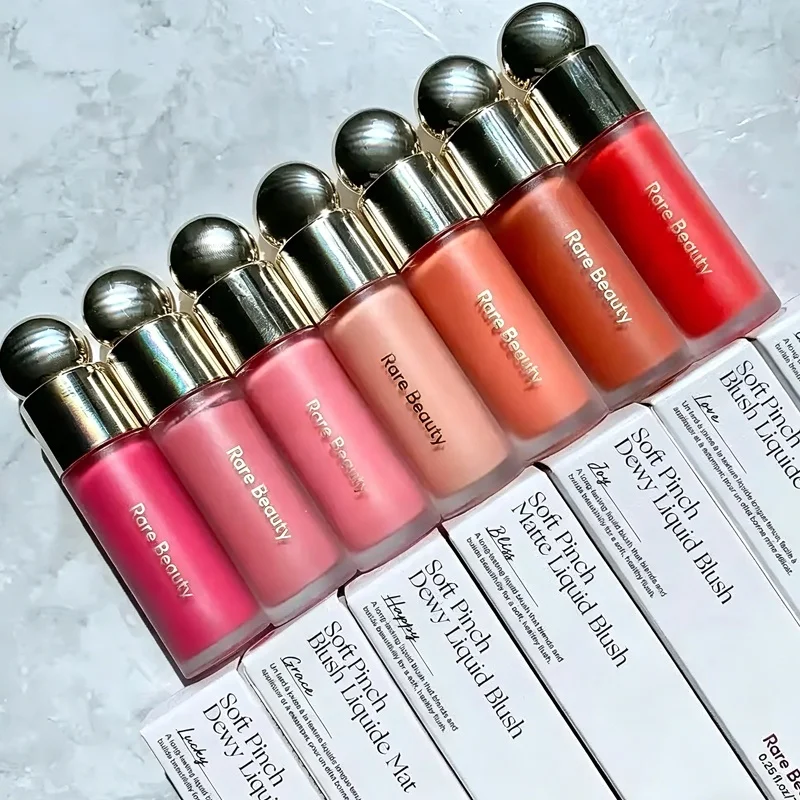 Fashion Cosmetics Brand Rare Beauty Silky Skin Melting Liquid Blusher Delicate Contour Natural Highlight Original Girl Makeup