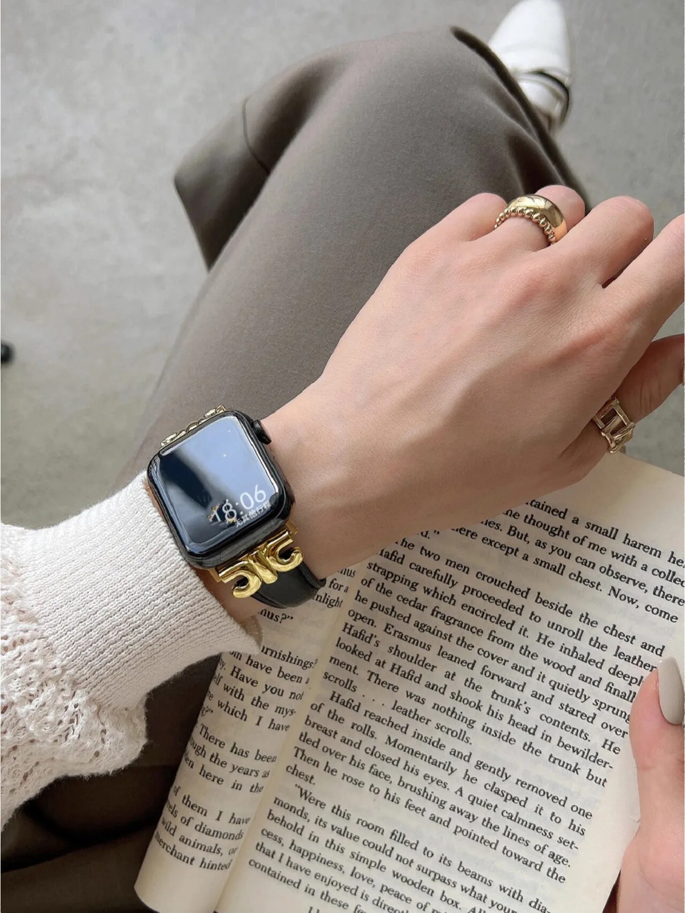 Elegante cinturino in pelle da donna per Apple Watch 10S 42/46mm cinturino per Iwatch 49Ultra 9 8 7 6 5 4 3 2 41/45mm 40/44mm