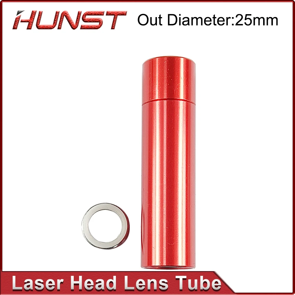 Imagem -02 - Tubo de Lente Laser Dentes de Cabeça Dupla para Cortador a Laser Co2 Diâmetro 20 mm F50.8 63.5 101.6 mm od 25 mm id 21 mm Hunst-co2