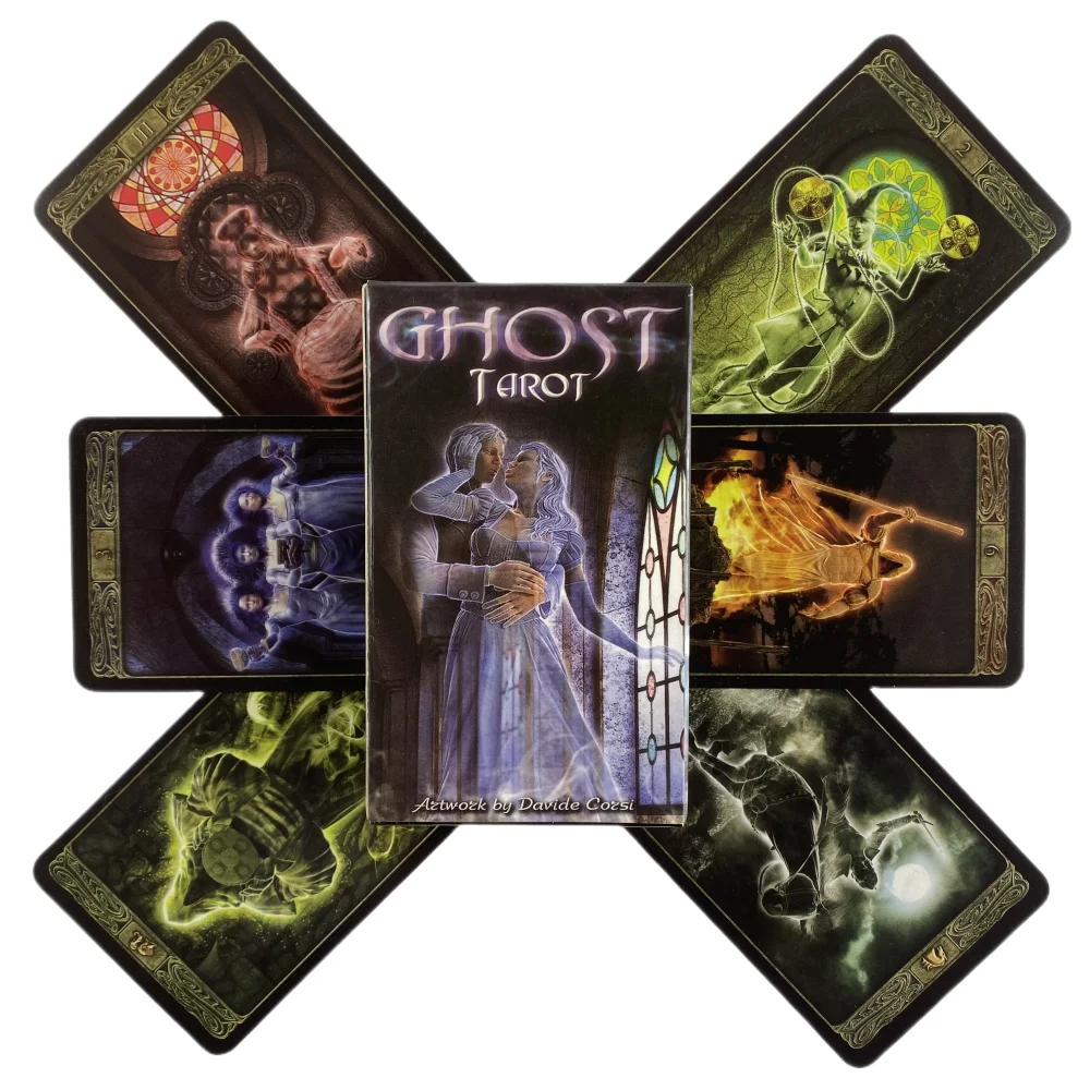 Ghost Tarot Cards A 78 Deck Oracle English Visions Divination Edition Borad Playing Games