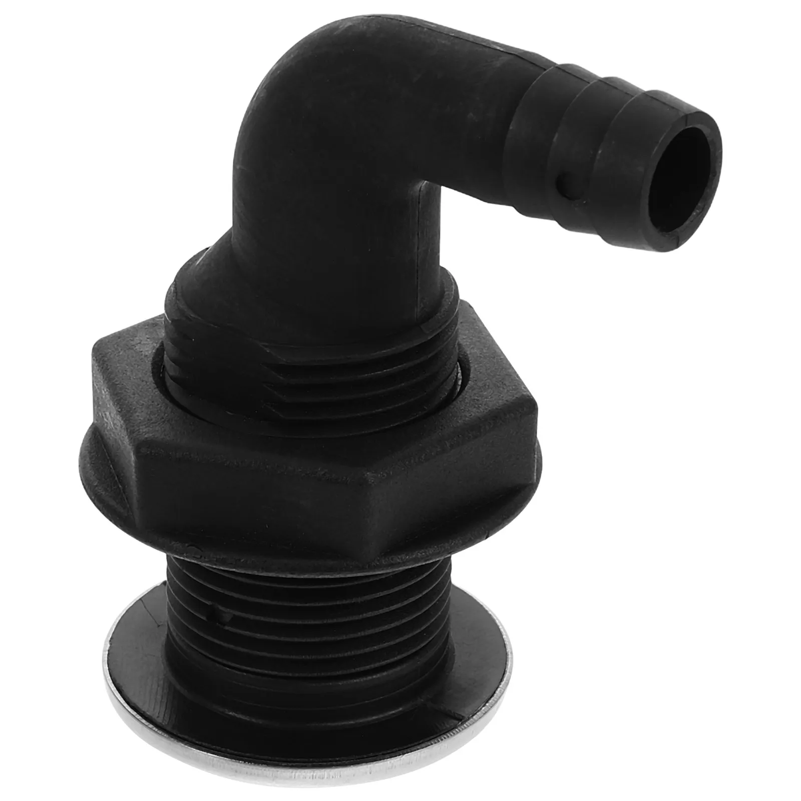 Marine Boat Drain Outlet Hull Bilge Drain Connector Efficient Water Drainage Yacht Deck Fitting Kayak Stabilizer
