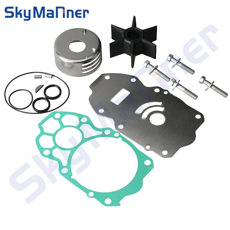 Water Pump Impeller Repair Kit 6CE-W0078 For Yamaha Outboard Motor 4 Stroke F225, F250, F300 6CE-W0078-00