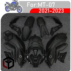 For YAMAHA MT07 MT-07 MT 07 2021 2022 2023 Motorcycle Fairings Injection Mold Painted ABS Plastic Bodywork Kit Sets