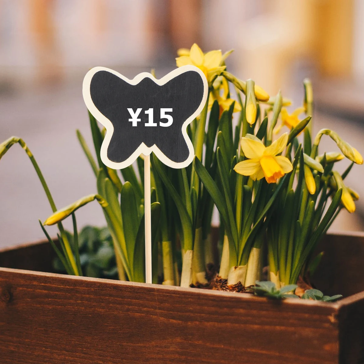 

20pcs Blackboard Signs Plug-In Tags Mini Chalkboard Toppers Garden Flower Labels Wedding Decor Lightweight