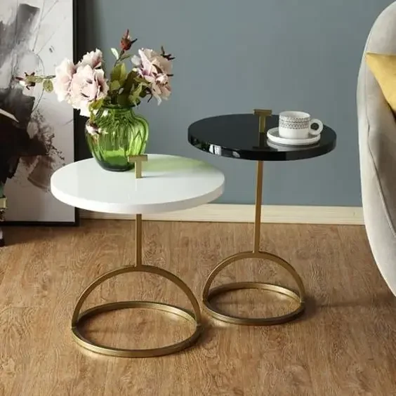 Side Table, Living Room, Coffee  Minimalist Style, Indoor Family   Sofa,  Decoration,   New