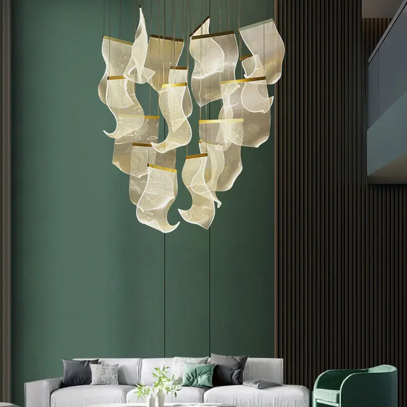 New Chinese Style Pendant Living Room Light 2025 New Style Restaurant Simple Modern Bedroom Internet Famous Lighting Fixtures