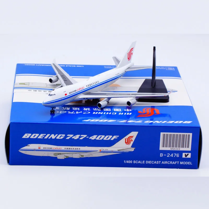 

XX4448 Alloy Collectible Plane Gift JC Wings 1:400 Air China Cargo Boeing B747-400F Diecast Aircraft Jet Model B-2476 With Stand