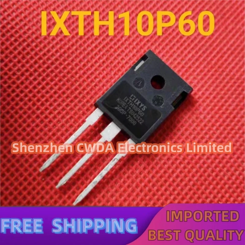 

10PCS-20PCS IXTH10P60 TO-247 600V -10A In Stock Can Be Purchased