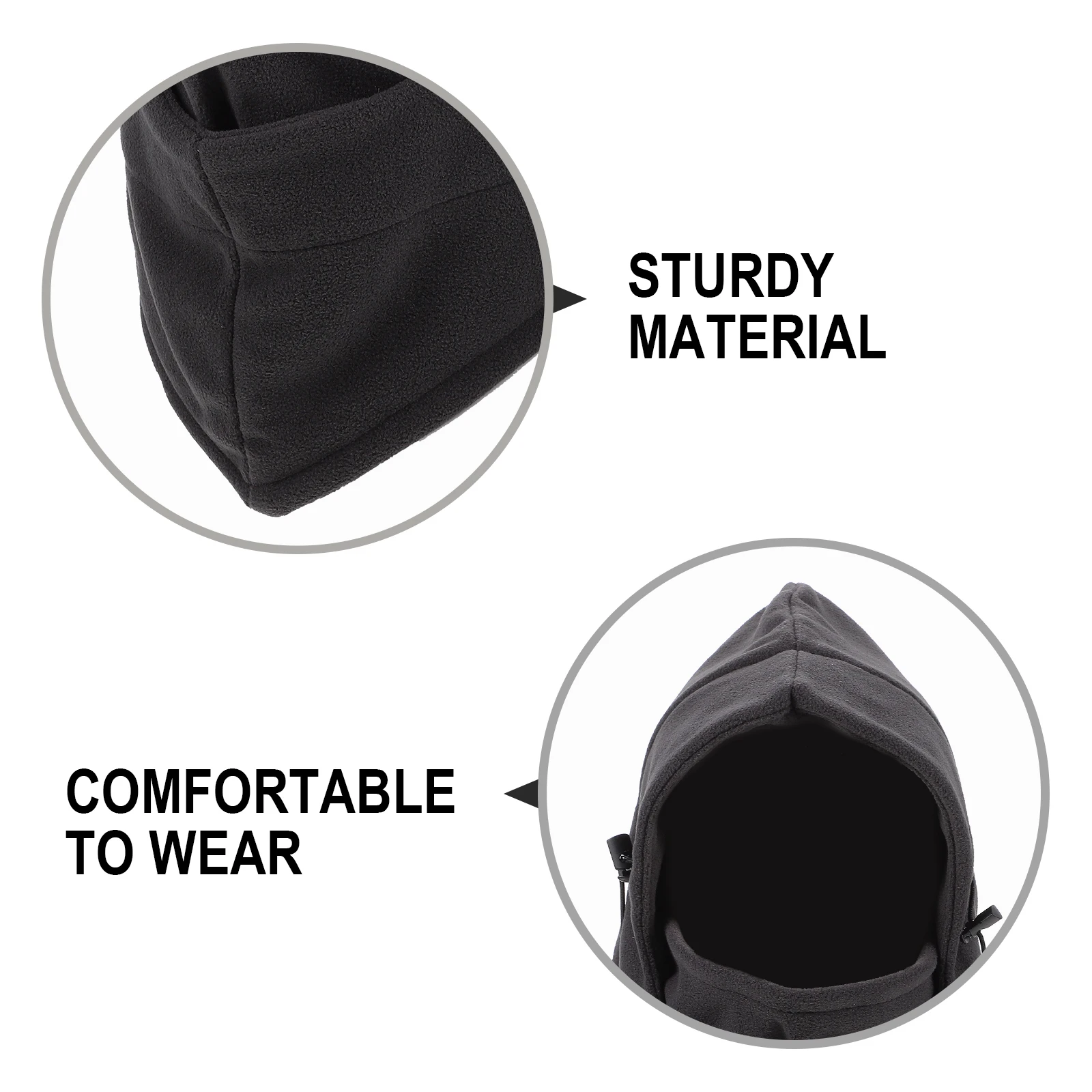 

Windproof Face Mask Cycling Hat for Outdoor Sports Quick Dry Soft Fleece Material Skiing Masks Warm Guard Cover Headgear Camping