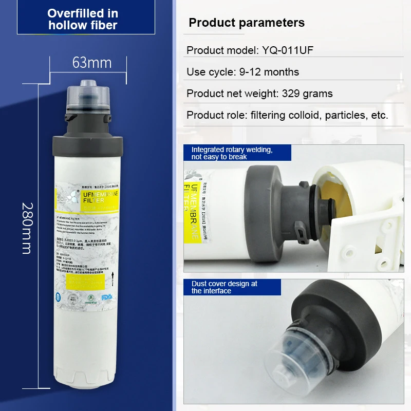 Seael substituição do filtro de água roating, sistema de osmose reversa para purificador, tratamento e remoção, pp, upf, cto