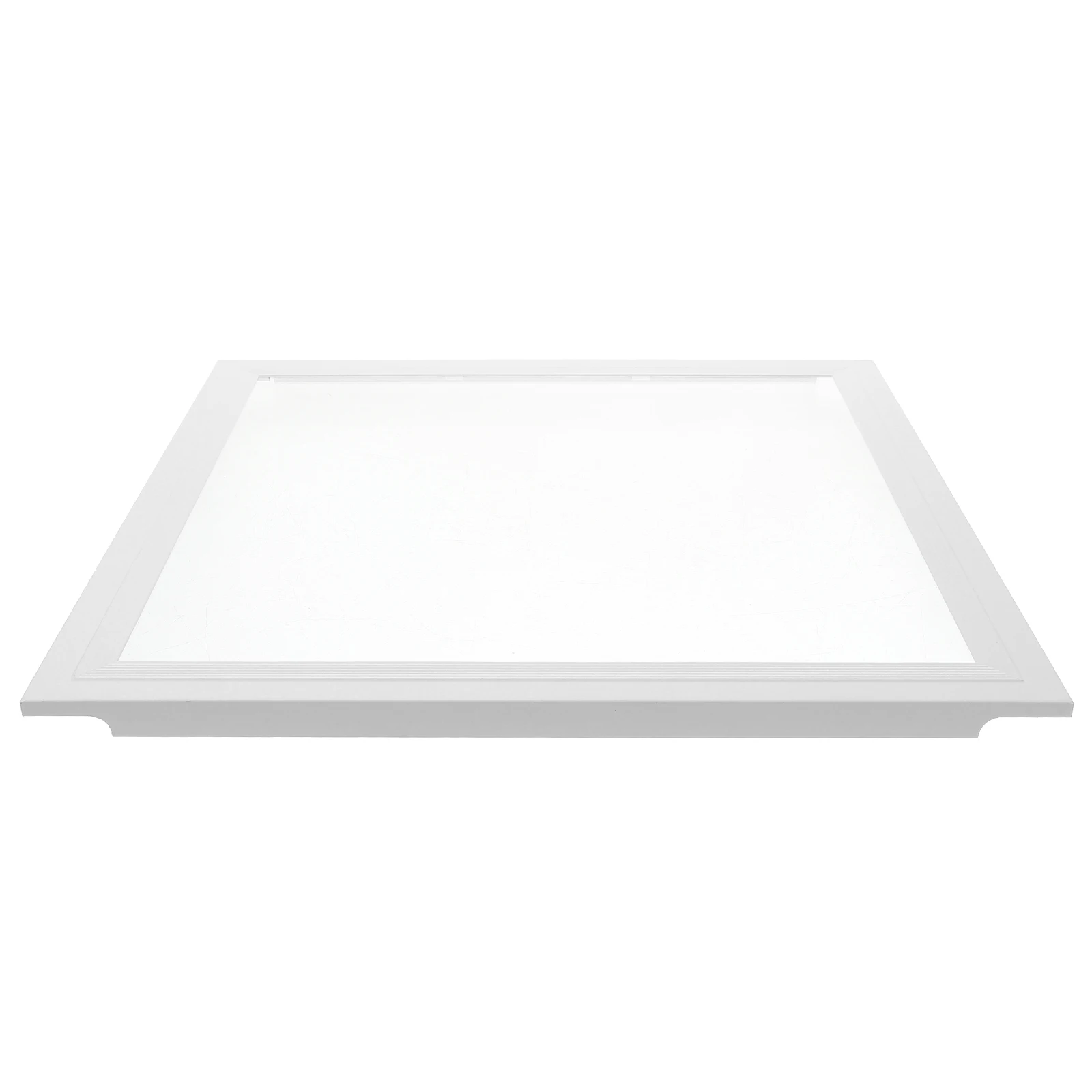 

30x30cm Aluminum Ceiling Panels White Frame Translucent Light Covers for Kitchen Bathroom Material Modern Design Fits Most