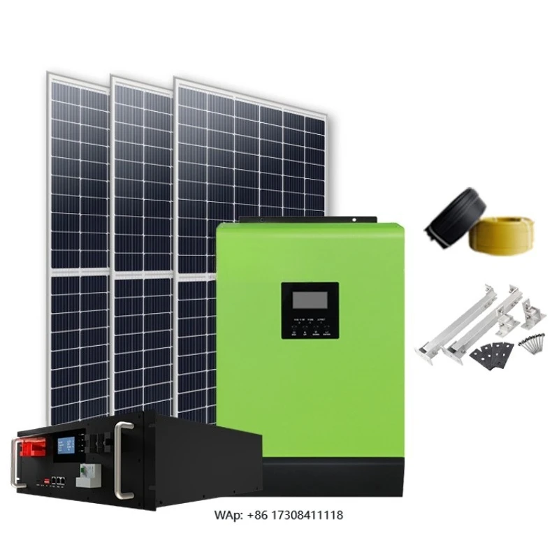 Full set of solar panels 3kw 5kw off-grid home solar kit 10kw grid-connected energy hybrid solar system