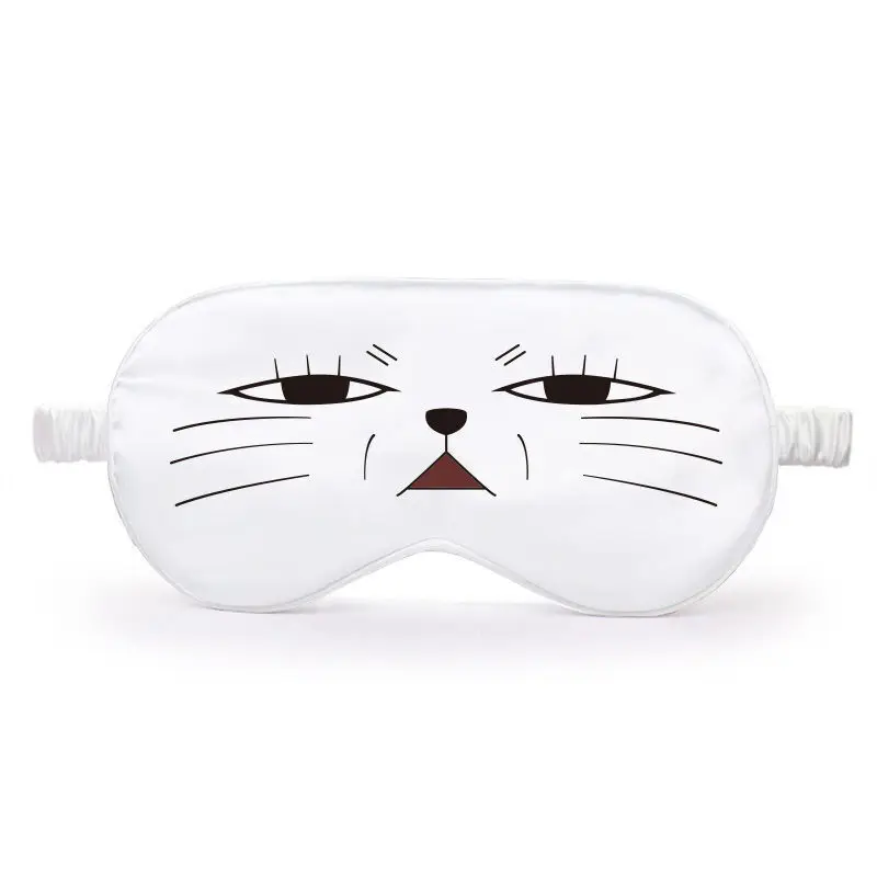 Anime DAN DA DAN Turbo Granny Lucky Cat Eye Patch Cosplay Cartoon Accessories Nap Eye Sleeping Mask Cute Kid Women Men Xmas Gift