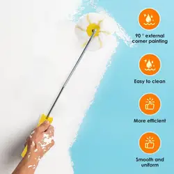 Drywall Corner Roller Tool Drywall Corner Roller Corner Painting Tool Corner Painting Tool Bucket Edge Paint Roller Paints Edger