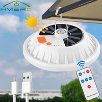 Solar Portable Lantern Hang Lamps Remote Control LED IP65 Waterproof USB Lights Outdoor For Home Emergency Camping Night Market