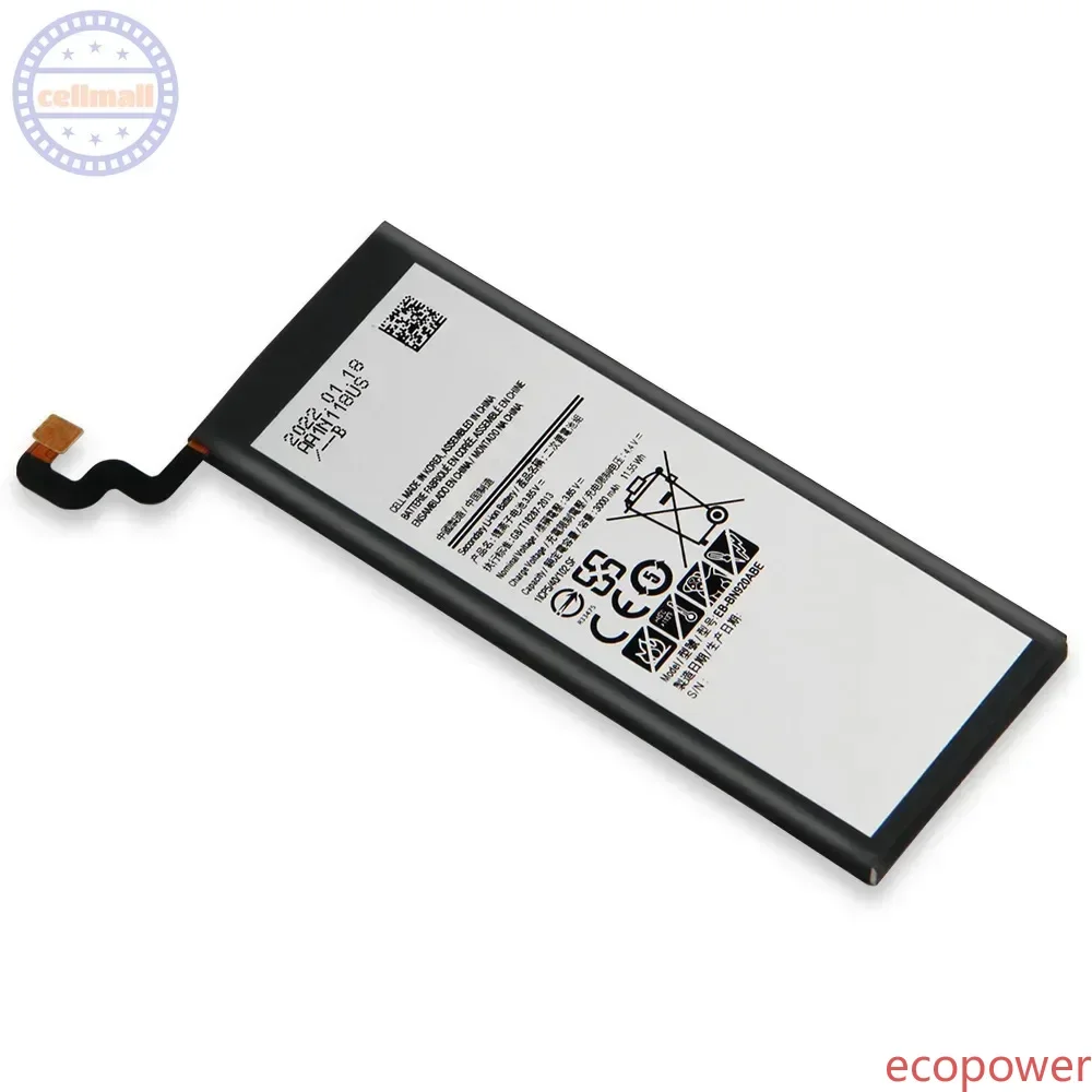 3000mAh Battery EB-BN920ABE for Samsung GALAXY Note 5 Note5 N9200 N920t Project Noble N920c  SM-N9208 N9208 Mobile phone Battery
