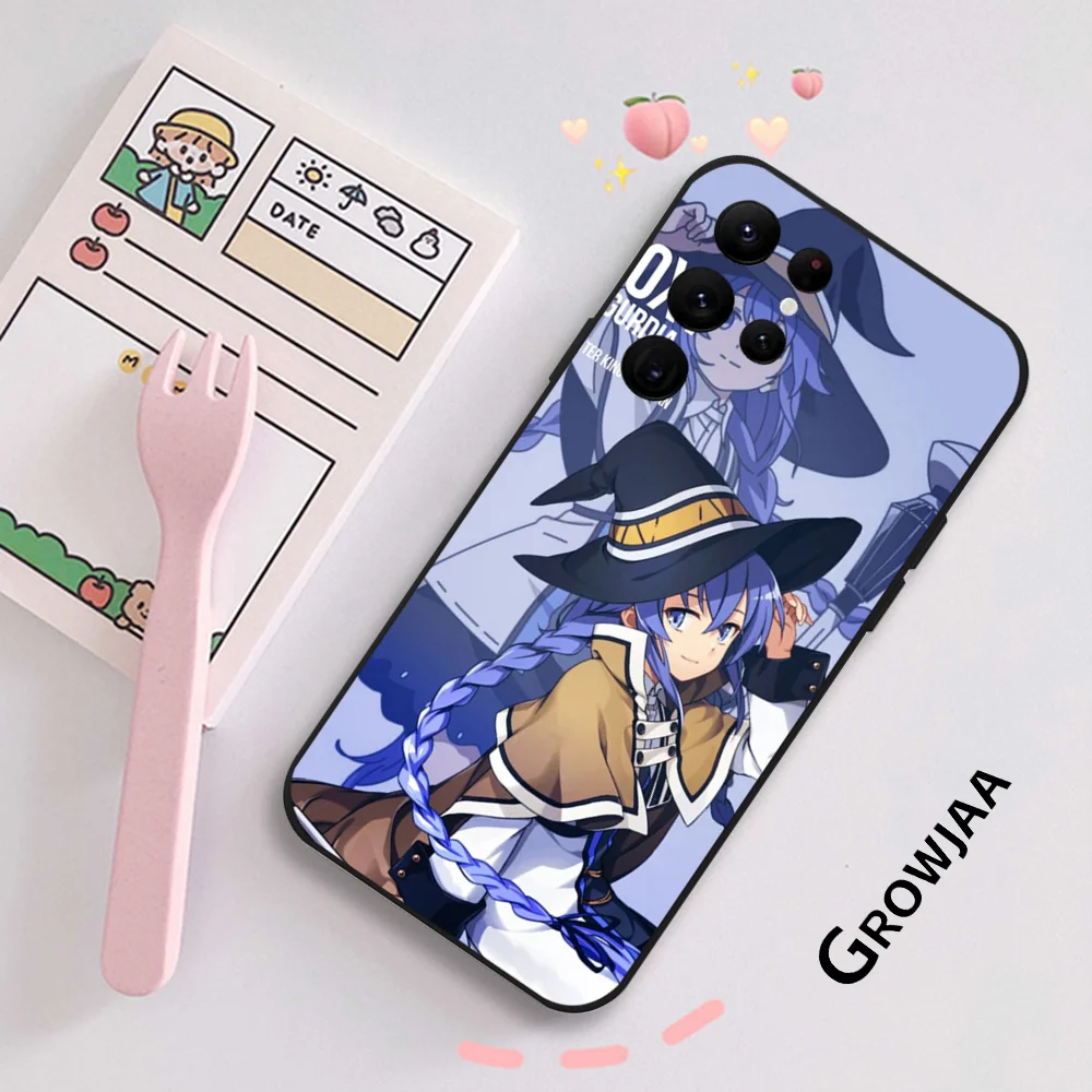 M-Mushoku T-Tensei Anime Phone Case for Samsung Galaxy S24 Ultra S22 S23 Ultra S21 S20 5G Protective Silicone TPU Funda - Image 4