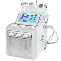 Hydro Dermabrasion 6 IN 1 Spa Skin Lifting H2-O2 Water Dermabrasion Tightening Small Bubble Facial Microdermabrasion Machine