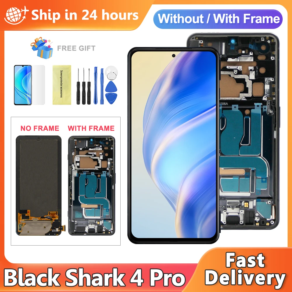 

for Xiaomi Black Shark 4 Pro PAR-H0 Lcd Display Digital Touch Screen Assembly For Black Shark 4 Screen Replacement