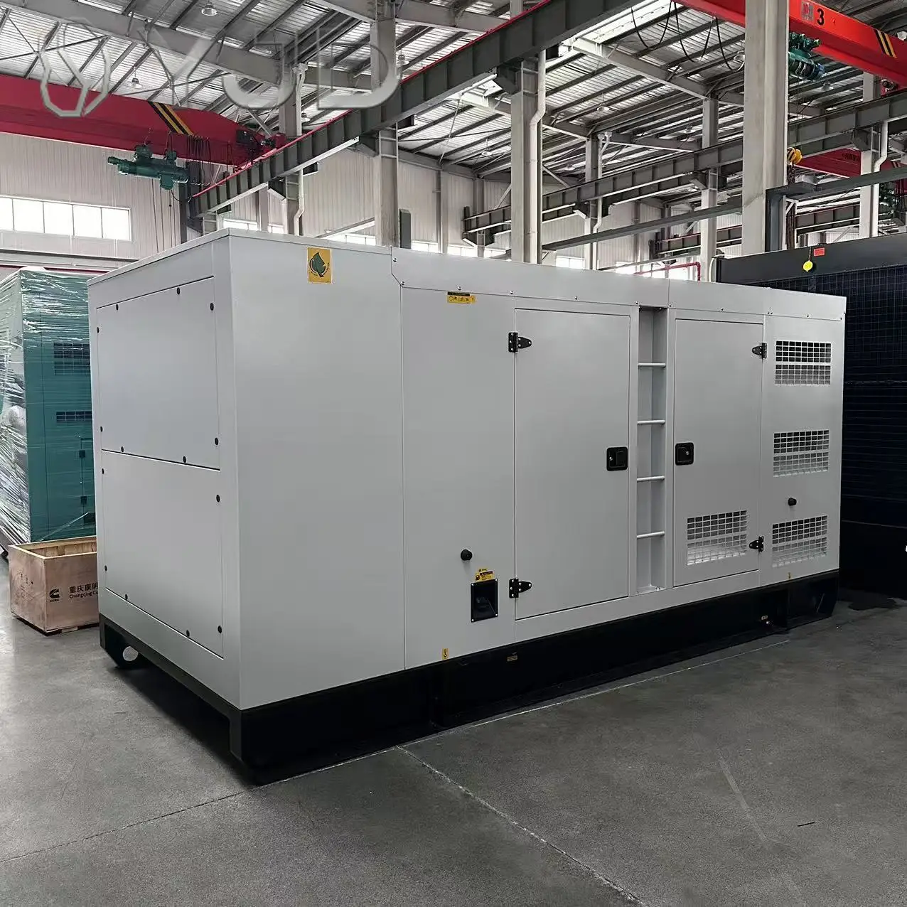 400kw 500kva 500kw electric Power Plant ATS  diesel generator silent canopy cheap price