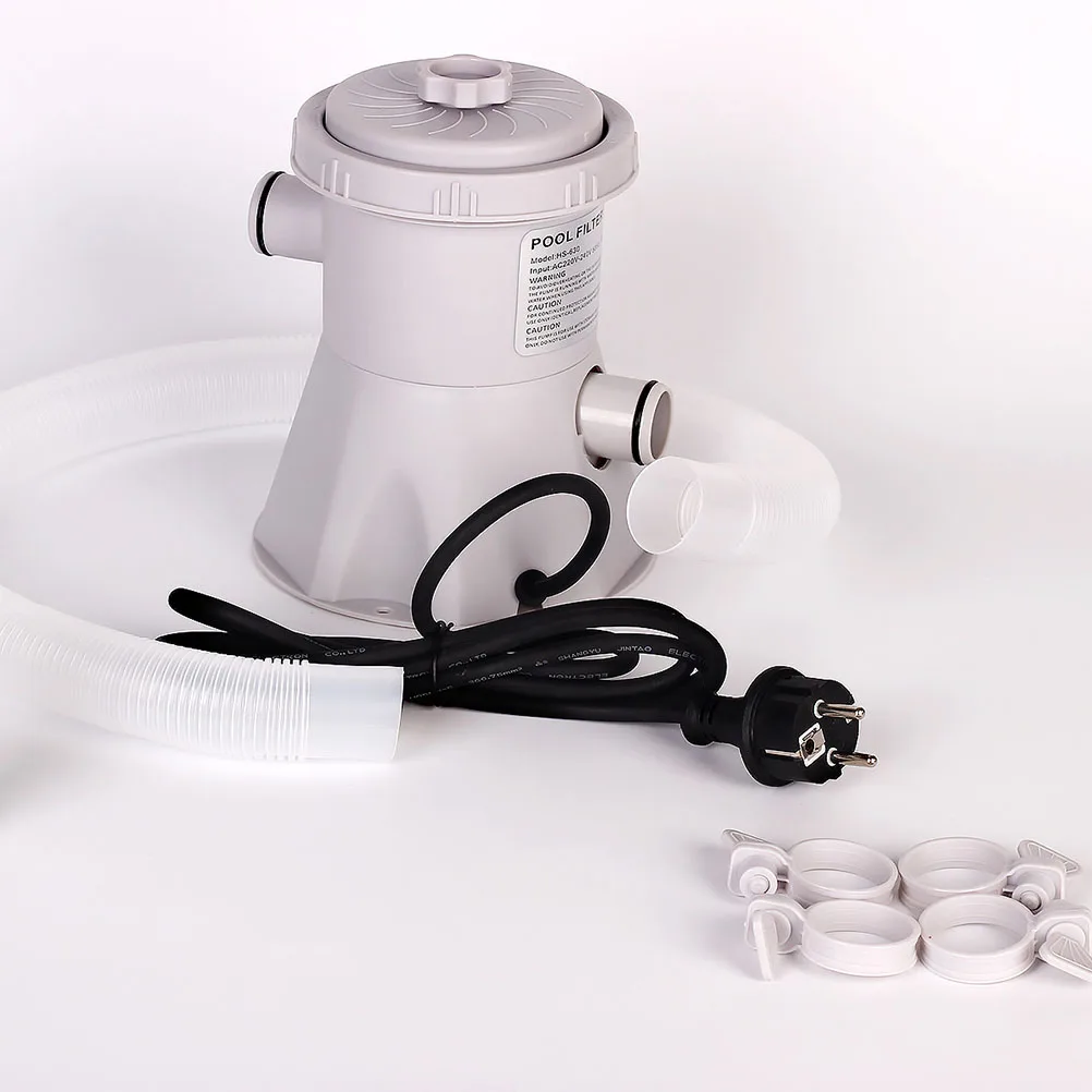 

300 Gallon Swimming Pool Filter Pump Water Cleaner Circulation Pump Durable Plastic Electric for Home Professional Use Pool