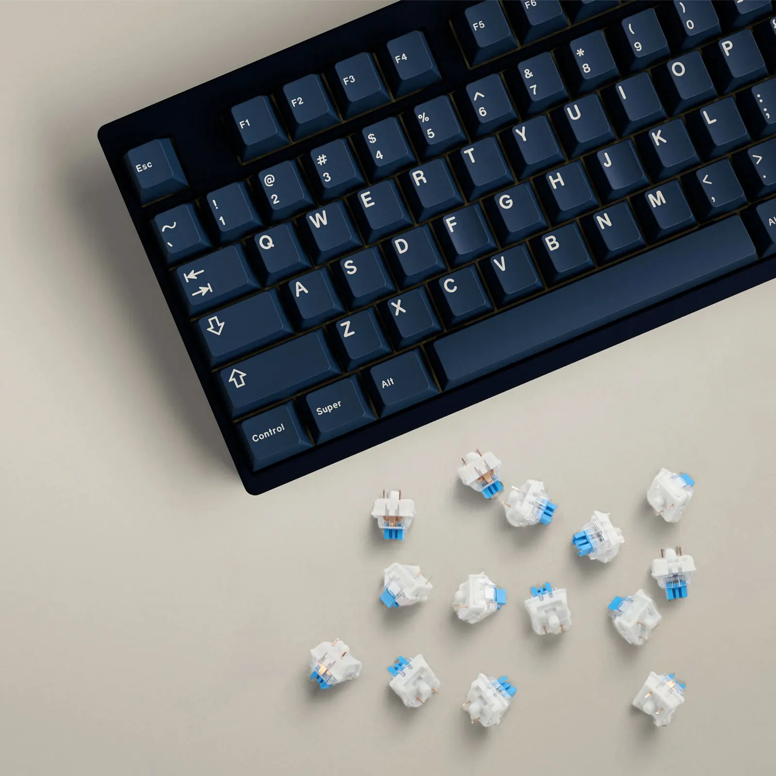 iTLY 90Pcs Keyboard Switch Keyboard Clicker Key 3 Pin Tactile Switch For MX FOR RGB FOR Redragon FOR E-Yooso Replacement