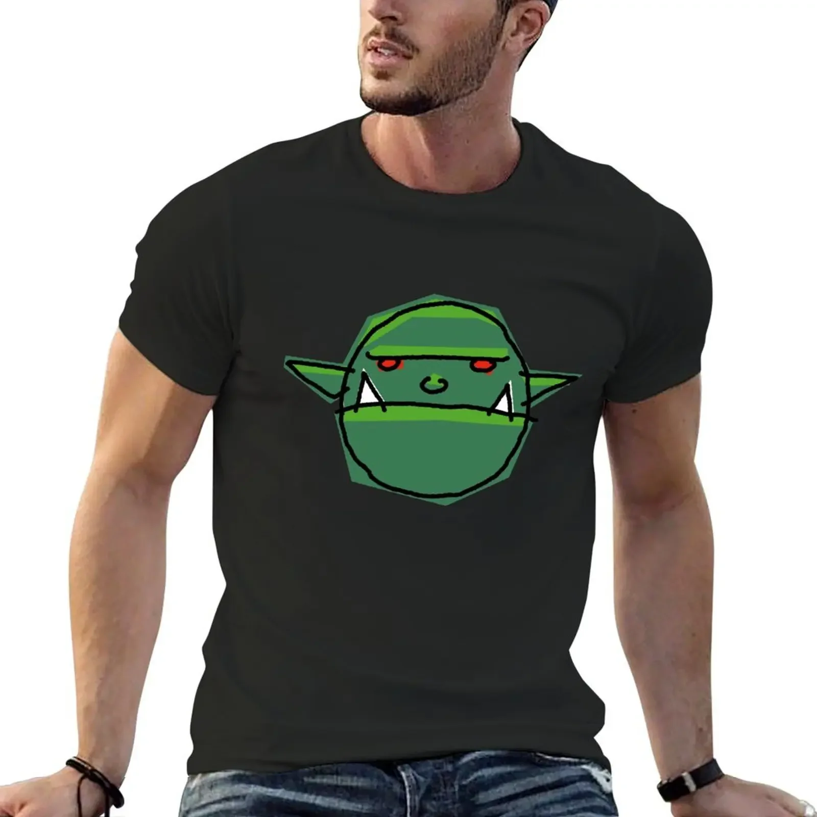 Blocky Orc T-Shirt shirts graphic tees man clothes shirts men graphic