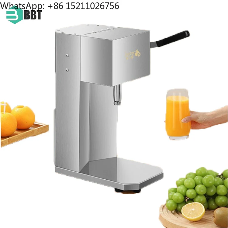 Electric Fruit Juice Extractor Machine Fresh Fruit Juice Press Extracting Processing Machine for Easy to Operation