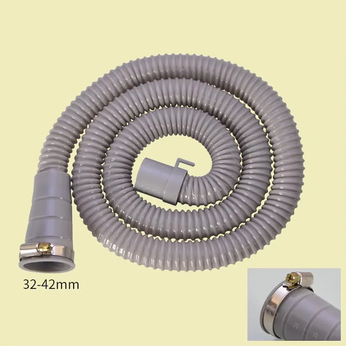 Fully Automatic Washing Machine Drainage Pipe Outlet Pipe Washbasin Dish Basin Lengthening and Extending Downpipe Fittings