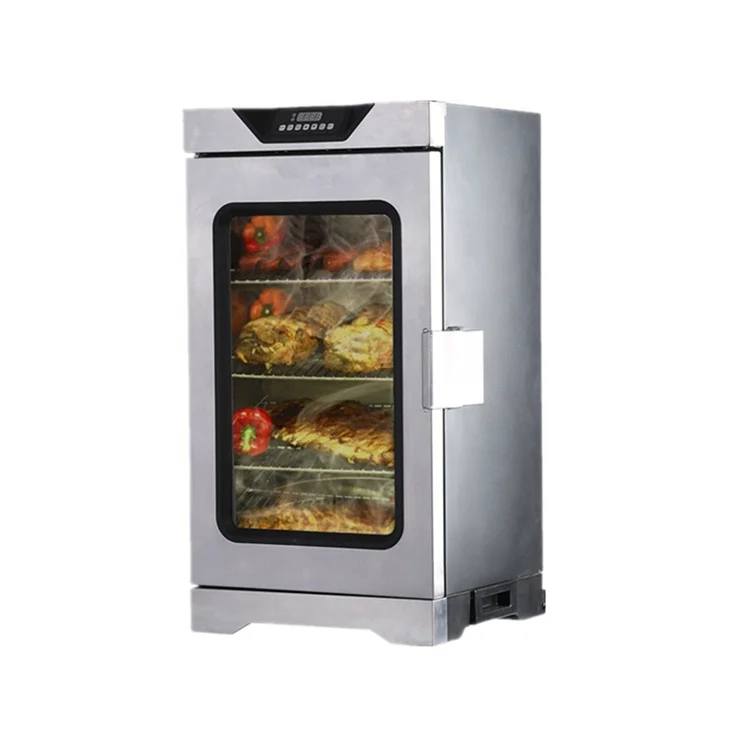 Factory Price Commercial Smoking Oven Sausage Fish Smoking Chamber Machine Meat Smoker Oven Meat Bacon Sausage Smokehouse