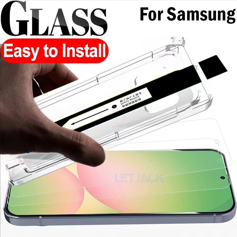 

1-3 шт., простая установка, пылезащитная пленка для экрана для Samsung Galaxy A56 A36 A55 A35 A54 A53 A52 A52S A42 Защитное стекло