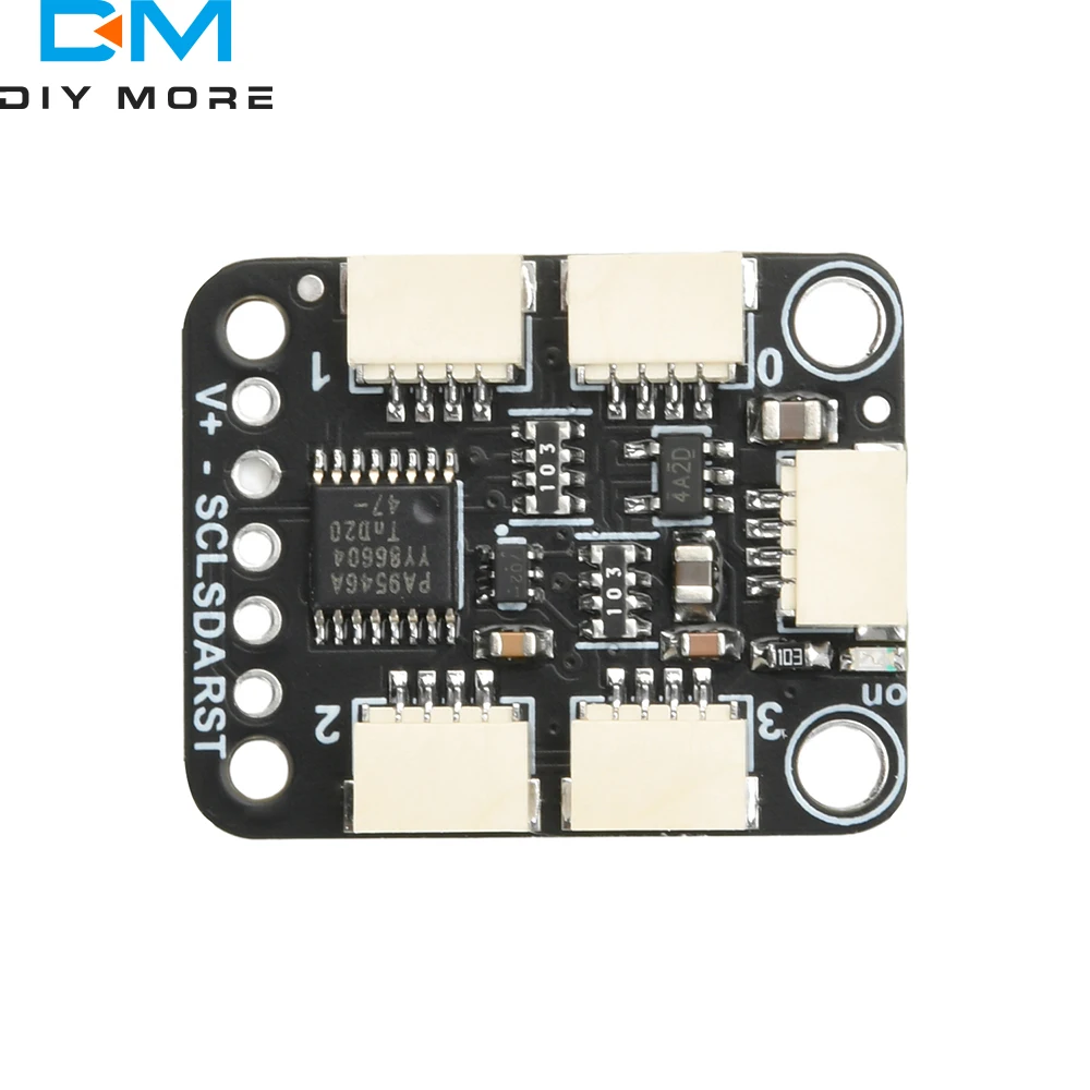 Multiplexeur I2C 4 canaux 2,3 V-5,5 V PCA9546 compatible avec l'interface STEMMA QT/Qwiic