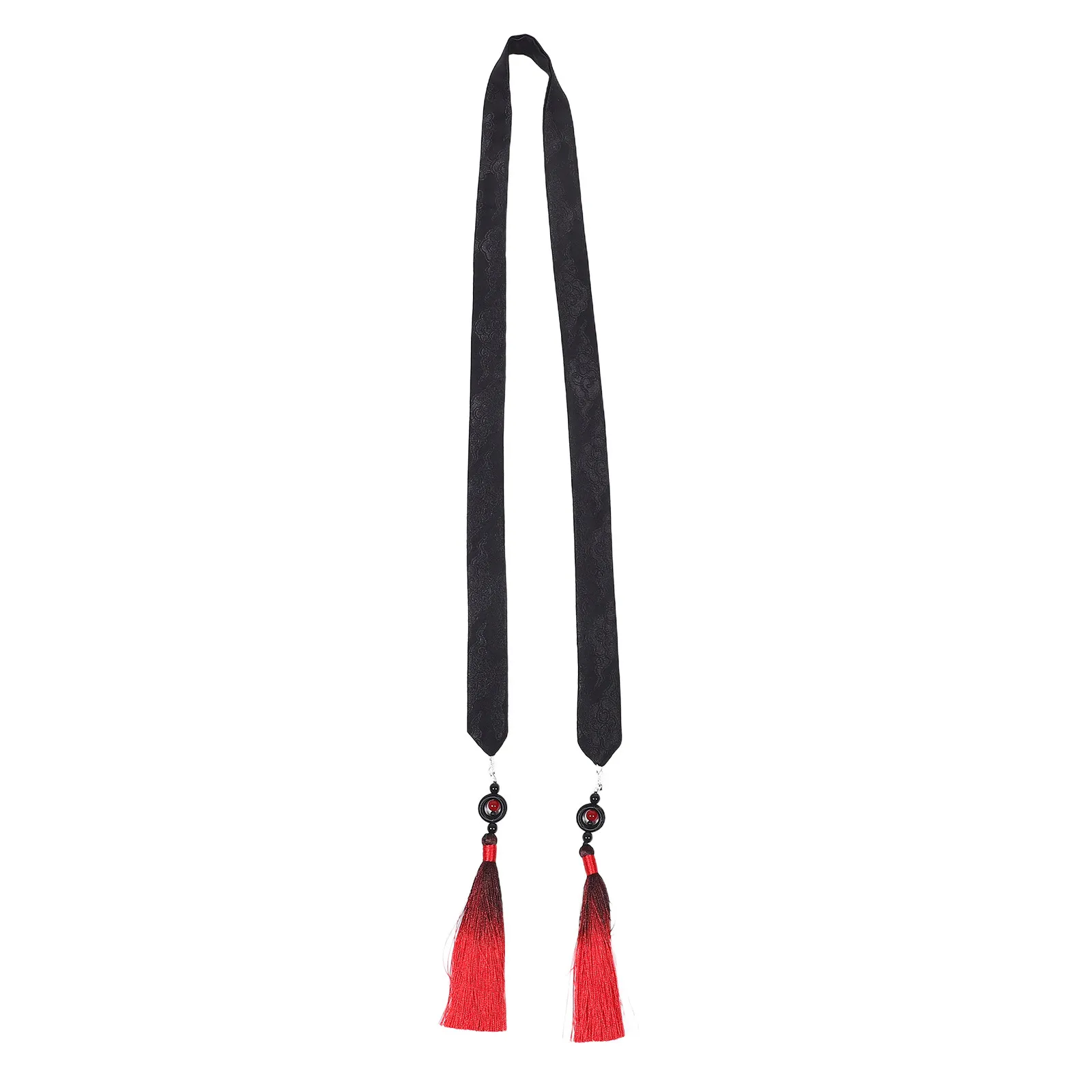 Cosplay Hanfu Hair Band Beads Rope for Braiding Costume Ties Chinese Style Head