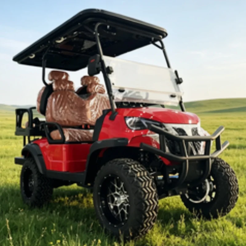 Dylante Wholesale Trustworthy China Supplier New Products Lithium Electric Golf Cart Bumper Starry Sky Roof Seat With Headrest