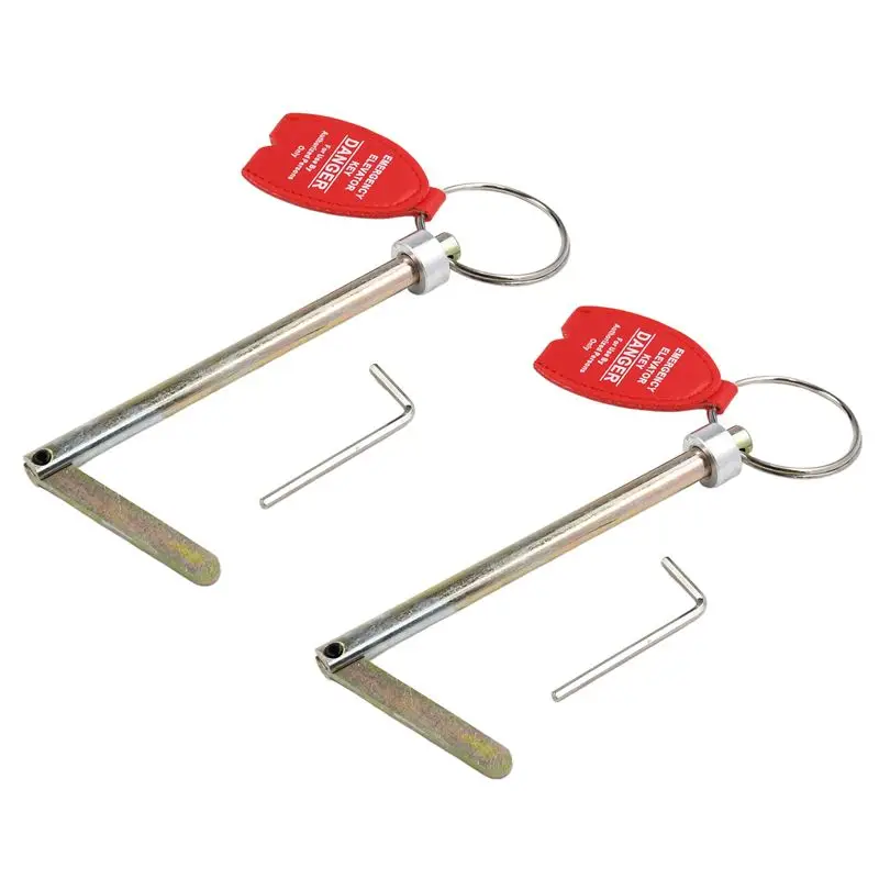 2Pcs Emergency Elevator Door Key Compatible with Dover Compatible with ThysenKrupp Compatible with Otis Door Elevator