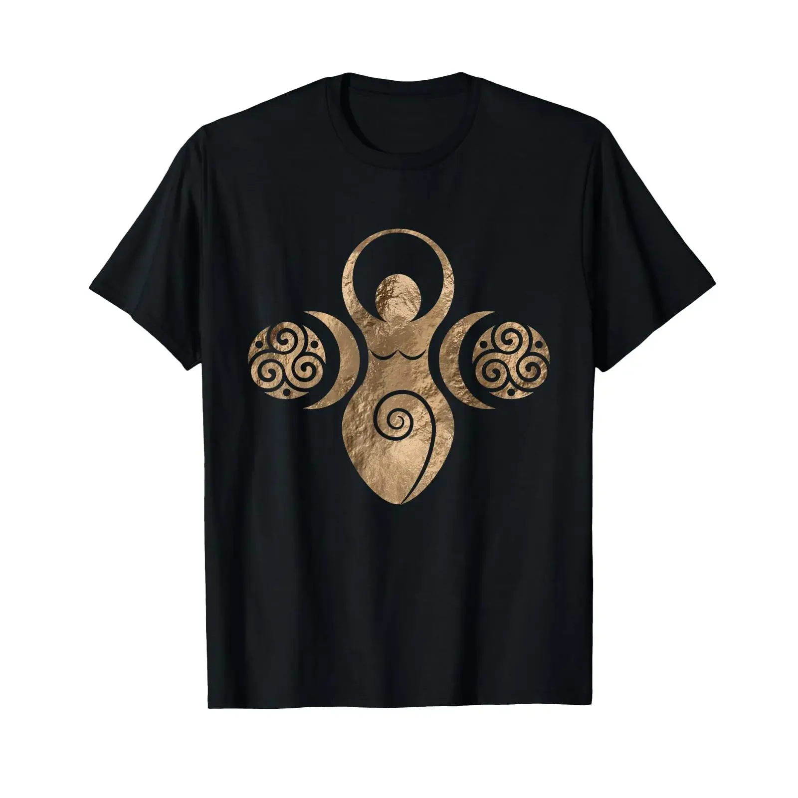 Triple Goddess with Triskele T Shirt vintage Washed Stretched Breathable Slightly Unisex Soft Casual designer clothes Stylish