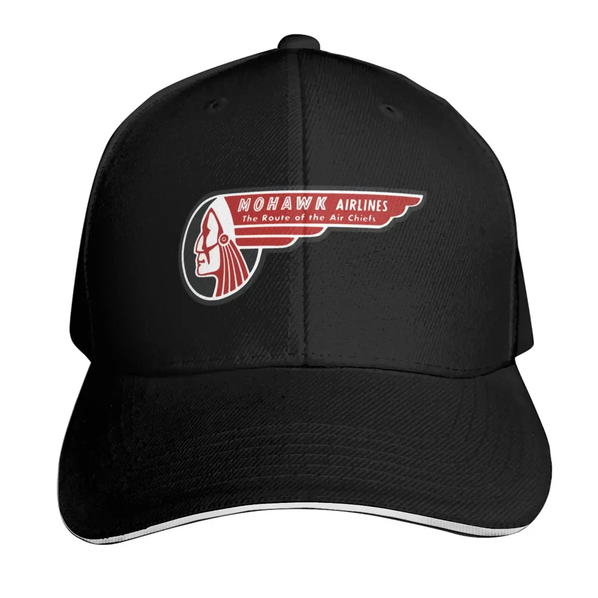 Mohawk Airlines - Vintage Travel Sticker - Vintage Luggage Label Mohawk Airlines Baseball Cap