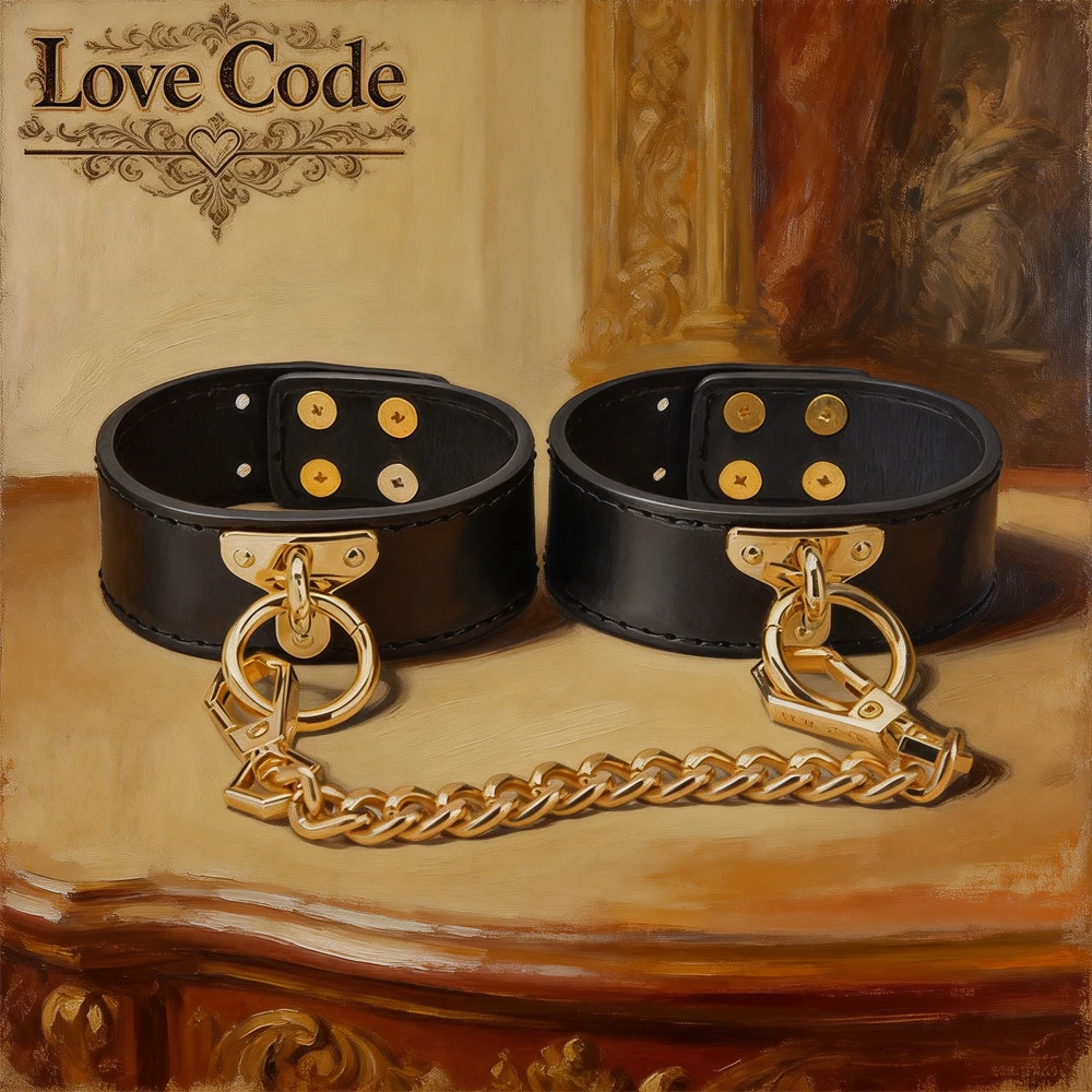 Genuine Leather BDSM Bondage Kits Sex Toys for Couples Handcuff Ankle Cuffs Collar Gag Hogtie Restraints SM Set Adult Love Games image 4
