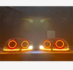 Car led modified tail light assembly rear lamp 4pcs for Honda civic CIIMO 8th brake Reverse lights turn signal
